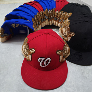 Gorra de béisbol New <span class=keywords><strong>Era</strong></span> Fitted Jon Stan 2025 de 6 paneles con visera plana, nuevo diseño - Product Image 6