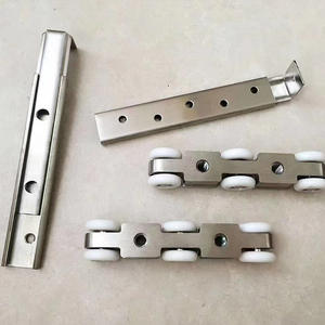 Roulette de <span class=keywords><strong>porte</strong></span> coulissante silencieuse en alliage robuste pour <span class=keywords><strong>porte</strong></span> suspendue en bois - Product Image 1