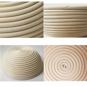 Custom Wholesale Eco-friendly French Country Round <b>Bread</b> Bowl Dough Proofing Rattan Fermentation <b>Basket</b> - Product Image 4