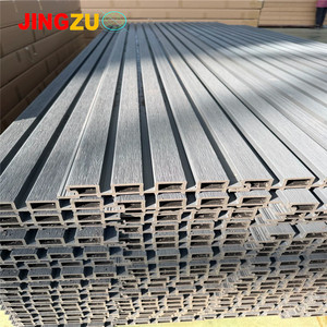 Panel de Revestimiento Exterior WPC, Precio de Fábrica China, Panel de Pared WPC de Madera y PVC Impermeable, Revestimiento Exterior de Coextrusión Encastrable - Product Image 1