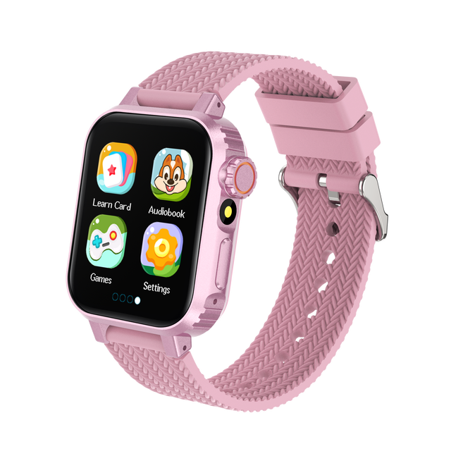 Kids Touch Screen SIM Smart Watch 2024 Multi Sport Mode Leisure Stopwatch Calendar USB Charger S17 Funny Gaming
