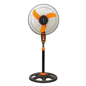 Digital Plastic Pedestal Fan Oscillating Stand Strong Wind Cooling for Household Commercial Use OEM Corrugated Box High Airflow - Product Image 4
