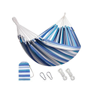 <span class=keywords><strong>Hamac</strong></span> <span class=keywords><strong>double</strong></span> en coton brésilien pour accrocher un jardin robuste et confortable - Product Image 1