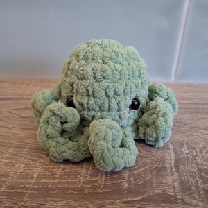 100% hecho a mano bebé ganchillo Amigurumi Mini Animal relleno <span class=keywords><strong>pulpo</strong></span> muñeca tejer <span class=keywords><strong>pulpo</strong></span> Amigurumi ganchillo juguetes de peluche regalos de bebé - Product Image 6