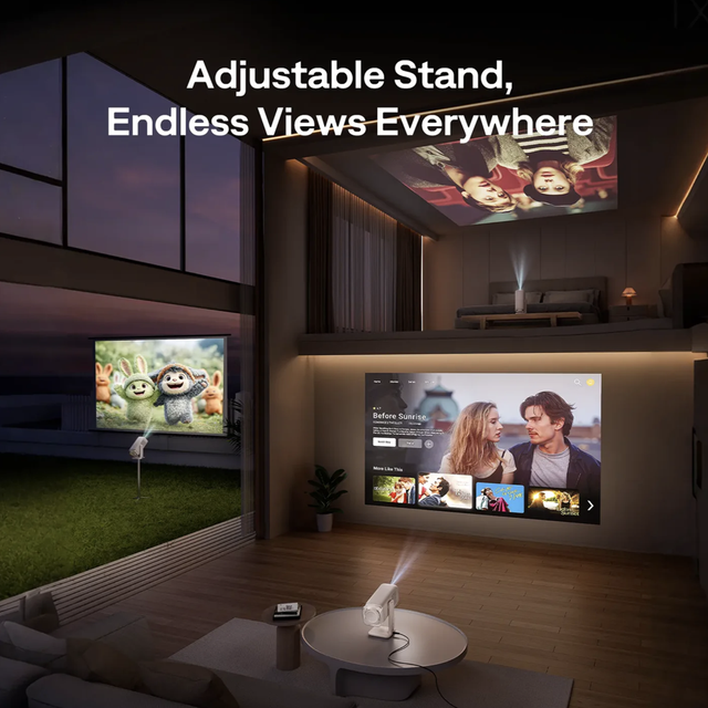 1080p LED Full HD Video 5800 Lumen FHD Google TV Type C Home Cinema Projector