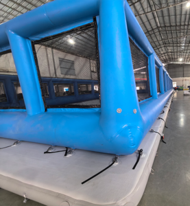 Gran Arena Inflable Económica para Paintball, Campo <span class=keywords><strong>de</strong></span> Juego Deportivo Duradero con Búnkeres, Campo Inflable para Tiro con Arco y Paintball - Product Image 6