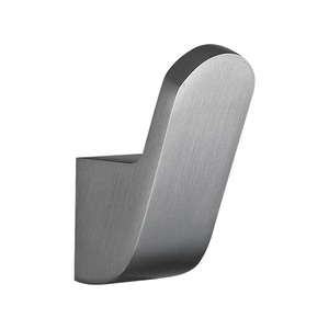 Gun Gray Chrome-Plated Iron Modern Bathroom Wall <b>Hook</b> Single <b>Hook</b> Coat <b>Hook</b> for Tools - Product Image 5