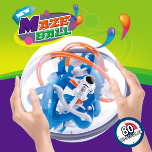 Laberinto de bolas <span class=keywords><strong>en</strong></span> 3D para niños, juego de laberinto con 80 obstáculos difíciles, rompecabezas de bola laberinto, <span class=keywords><strong>juegos</strong></span> educativos, pelota mágica - Product Image 2