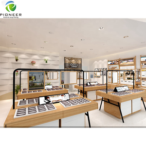 Pioneer Tủ Trưng Bày Thương Mại Bằng Gỗ Thiết Kế Thời Trang Đồ Nội Thất Trưng Bày Cửa Hàng Quang Học - Product Image 2