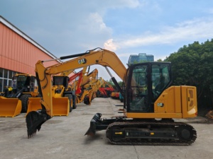 Excavadora CAT 308 de 8T, Máquina de Construcción Usada con Cucharón de Excavación y Componentes Principales del Motor - Product Image 3