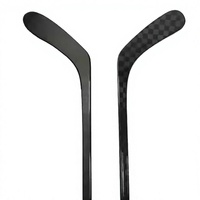 Bâton de hockey sur glace en composite de fibre de carbone UD 3K 12K 18K 24K 40K, tissage carbone, logo personnalisé, senior, junior, OEM