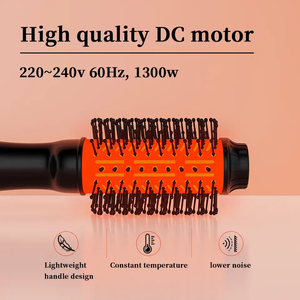 4 en 1 Fabricant de lissage en une étape Styler Salon Céramique <span class=keywords><strong>Brosse</strong></span> à cheveux <span class=keywords><strong>rotative</strong></span> <span class=keywords><strong>Brosse</strong></span> à air chaud - Product Image 2