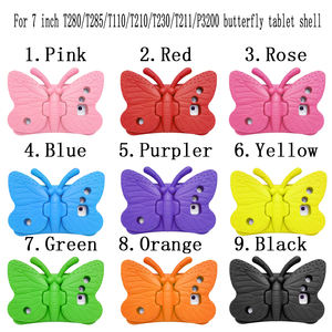 Fabrication usine fournisseur papillon conception EVA matériel étui béquille tablette couverture pour samsung 7 pouces Tab A T280 T285 - Product Image 2