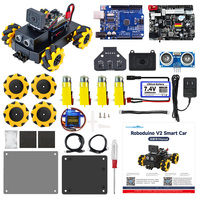 Yahboom Roboduino V2 STEM inteligente evitación de obstáculos Robot coche con cámara WiFi para programación DIY educación