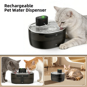 JiaBei Dispensador de Agua Recargable para Mascotas de Acero Inoxidable, Circulación Automática de Agua, Gran Capacidad, Bebedero para Perros y Gatos - Product Image 3