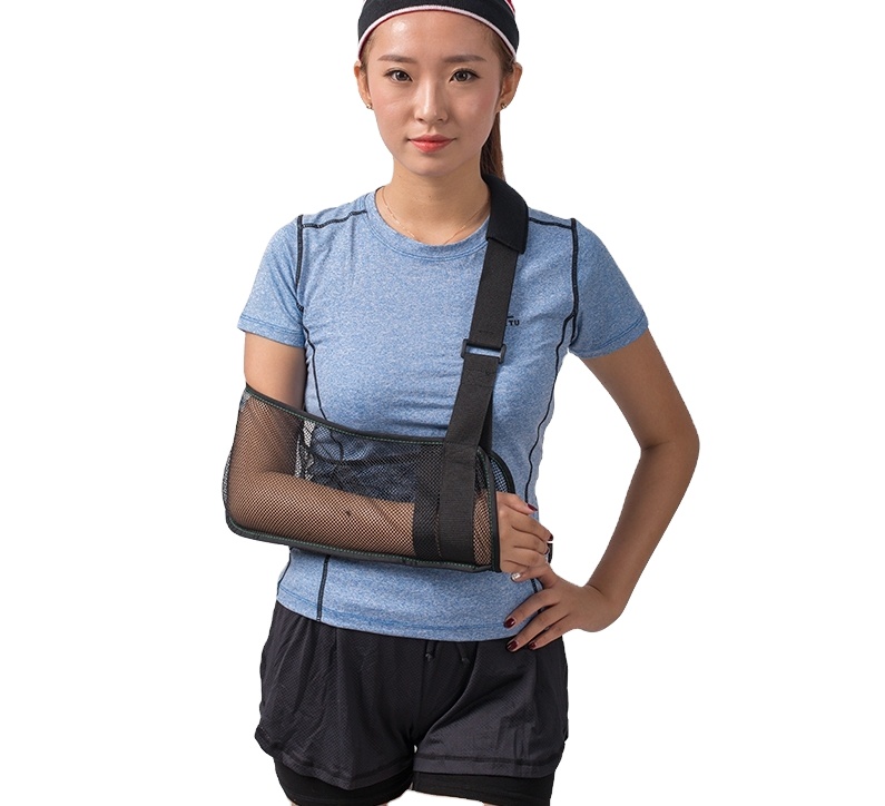 도매 공장 고품질 Breathable 정형외과 의학 팔 새총 결박 어깨 팔 Immobilizer 버팀대 메시 팔 새총