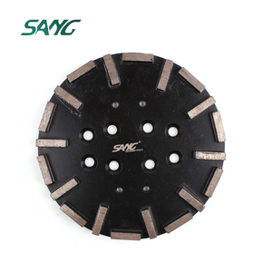 Disque de découpe diamanté SANG pour outils à béton, 10 pouces (250 mm), résistant à l'usure, à liaison métallique, pour le polissage du béton - Product Image 2