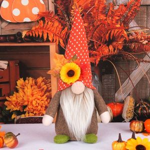 Décoration de la Nouvelle Récolte, Ornement Rudolph, Thanksgiving, Poupée Gnome Tournesol - Product Image 3