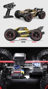 Voiture RC MJX Hyper Go 14210, échelle 1/14, 4x4, camion de course tout-terrain, 2,4 GHz, 45 km/h, buggy haute vitesse sans balais, chargeur métallique - Product Image 4