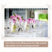 Vente en gros de cartes de place en acrylique transparent Vierges en acrylique Porte-affiches en acrylique Porte-cartes de table avec nom de lieu pour les mariages