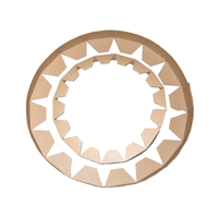 Protecteur d'angle en papier blanc/marron écologique, protecteur de bords arrondis personnalisé pour fûts, imperméable, robuste, 100 % recyclable
