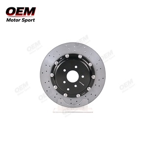 Kit de Discos de Freno de Cerámica de Carbono OEM MOTOR SPORT para GT-R R35 (Acabado Amarillo) - Mejora de Carreras Delantera y Trasera con 1 Año de Garantía - Product Image 2