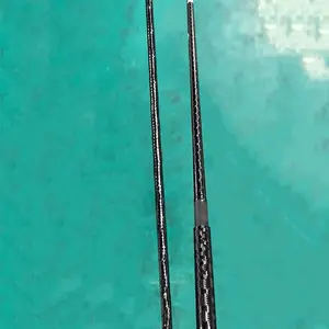 2 sections 30-80g 80-180g Poids du leurre Moyen-rapide Butt Joint X Wrap Carbon Fiber Popping Fishing Rod Blanks