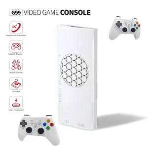Console de Jeu TV HD Dealbay Gaming Dernière Génération 128 Go, 20000-30000 <span class=keywords><strong>Jeux</strong></span>, Sans Fil 2.4GHz, Vitesse de Jeu FPS, Sortie 1:1, G99, Deux Joueurs - Product Image 2