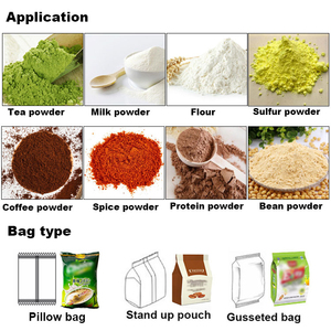 Machine d'emballage verticale automatique à vis sans fin pour sachets de café, épices, lait et poudre de Multani, de 10g à 5000g, <span class=keywords><strong>prix</strong></span> usine - Product Image 4