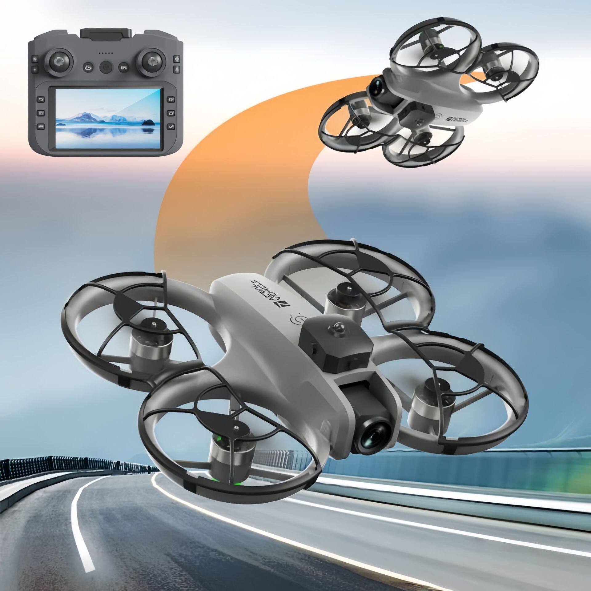 T21P Drone Beginner-Friendly 4.3-Inch Screen Remote Control