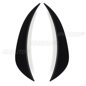 1 Paire de couvercles de fentes d'aération avant (splitter canard) pour Mercedes-Benz Classe C W205 AMG 2015 2016 2017 2018 - Accessoire de style automobile - Product Image 6