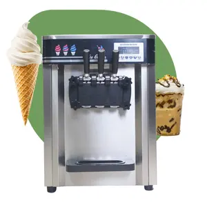 Máquina de hacer helados BQL 818, autolimpieza, suave, la mejor oferta