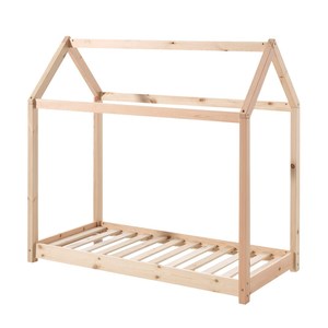 <span class=keywords><strong>Letto</strong></span> piccolo <span class=keywords><strong>Montessori</strong></span> per bambini Girls House Kids Floor Bed Frame - Product Image 4