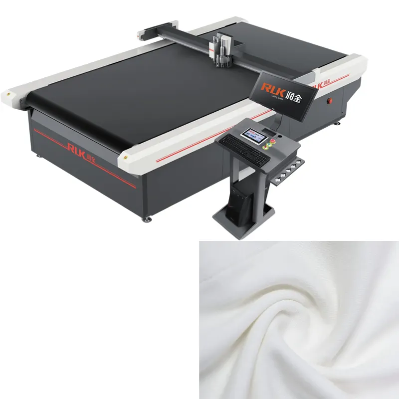 Coupe-tissu RUK couteau cnc coupe-rouleau store machine automatique de découpe de rouleau de tissu