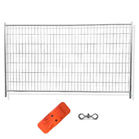 Clôture temporaire amovible en treillis métallique galvanisé, soudée, écologique, anti-rongeurs, 6 pieds, pour chantier et jardin