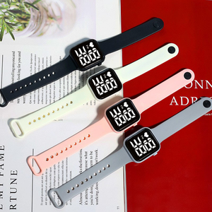 Reloj Digital para Niños a Precio de Fábrica, Nuevo Reloj Electrónico LED Y1 con Correa Elástica Cuadrada, Resistente al Agua, Deportivo, para Estudiantes - Product Image 6