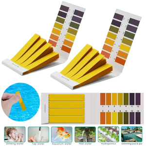 Sy กระดาษลิตมัสวัดค่า <span class=keywords><strong>pH</strong></span> สากลสำหรับทดสอบแถบสีสำหรับช่วง0-14 - Product Image 2