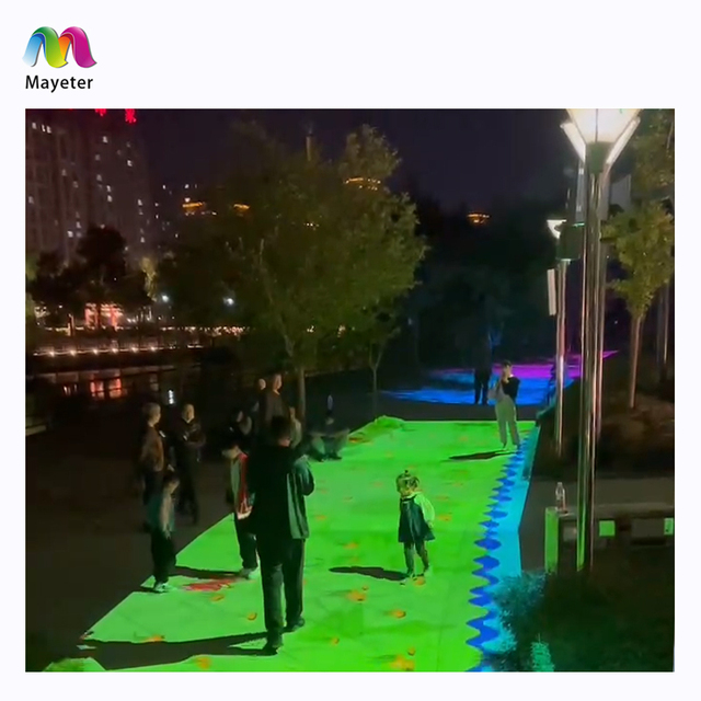Mayeter Magic Game Outdoor Floor Children Interactive Projection 3D Mapping With Software System Projection Projector