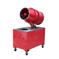 Machine de brumisation de contrôle de canon de brouillard à haute efficacité nouvelle pompe de condition ventilateur d'eau canon de brouillard de brouillard