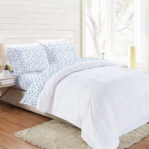 Bộ Ga Trải Giường 4 Món In Hình Vỏ Sò Biển Cho Trẻ Em Và Trẻ Em Có Hoa Văn Tùy Chỉnh Được Chào Đón - Product Image 4