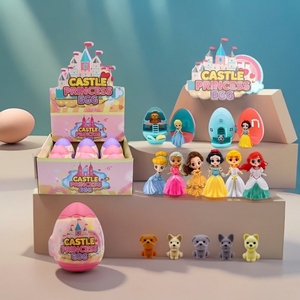 Nouvelle boîte surprise de princesse de conte de fées, figurine mignonne, différents styles de jouets de château gashapon pour filles. - Product Image 2