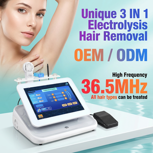 Appareil d'épilation galvanique 3-en-1 de haute qualité Yingcai Spa Clinic Beauty pour cheveux bruns et blancs, avec fonction flash et électrolyse - Prix - Product Image 1