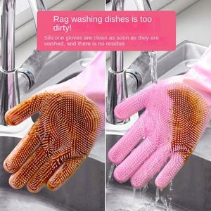 Gants de cuisine en silicone sans BPA, best-sellers, pour le lavage de la vaisselle et le nettoyage de la cuisine, au prix d'usine - Product Image 4