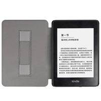 Casing Kulit PU Custom Print untuk Kindle Paperwhite Generasi ke-12 KPW6 7'' Hard PC Anti Benturan dengan Tali Pegangan