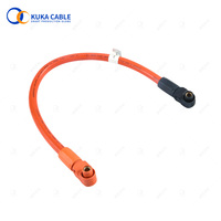 Connecteur de stockage d'énergie à courant élevé 100A 1000V DC Câble d'alimentation BMS Prise et prise de montage sur panneau pour ESS