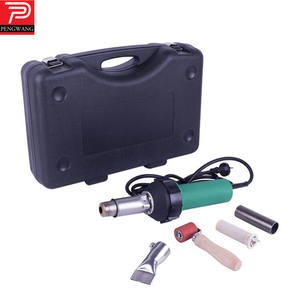 Pistolet à air chaud 1600W pour souder les joints de toiture, avec rouleaux de soudure et <span class=keywords><strong>buse</strong></span> de soudage plastique - Product Image 4