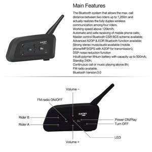 Sistema de Intercomunicación para Árbitros de Fútbol V4c Plus 1500, Sistema de Intercomunicación Impermeable para Árbitros de Fútbol, Auriculares con <span class=keywords><strong>Intercomunicador</strong></span> para Árbitros - Product Image 6