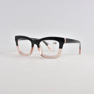 Gafas de Lectura con Filtro de Luz Azul para Mujer, Diseño Ojo de Gato Leopardo, Lentes de PC Anti-Fatiga Ocular, Bisagras de Resorte, Gafas Ópticas de Moda - Product Image 6