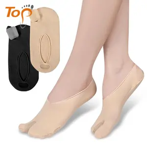 Của phụ nữ vô hình chịu mài mòn hai-toe Vớ thuyền Toe separator bunion Corrector