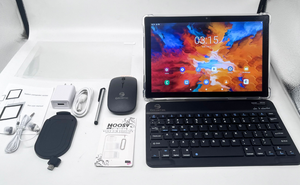 Máy tính bảng Gisentec 10 inch WiFi 4G 5G, 12GB 512GB, Android 13, màn hình cảm ứng, giá rẻ, dành cho trẻ em, kèm bàn phím và bút, sử dụng chuyên nghiệp - Product Image 4